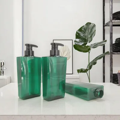 Wholesale Plastic Bottles Special Design for Cosmetic Packaging Shampoo Body Wash Lotion Bottle