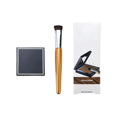 Taiwan product cosmetics Buildable Brown Hairline Powder for achieve natural hair shading