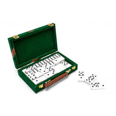 Dominoes Fashion Avenue Designer Double Six Dominoes Professional Jumbo Size Tournament Dominoes Set