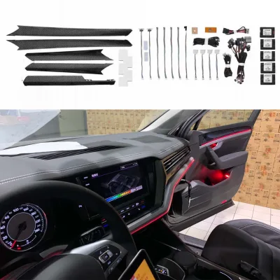 30 Color Ambient Light Set for Volkswagen Tiguan L 2017- 2021 Car Ambient Light Decorative Lighting Atmosphere Lamp