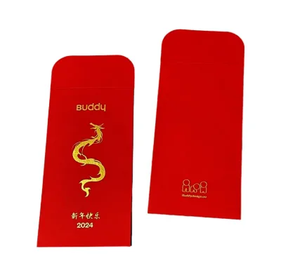 2025 Chinese New Year Custom Red Envelope Lucky Money Pocket