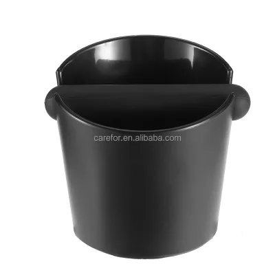Espresso Dump Bin Coffee Grind Knock Box with Bar Coffee Knock Box Container Espresso Knock Box New