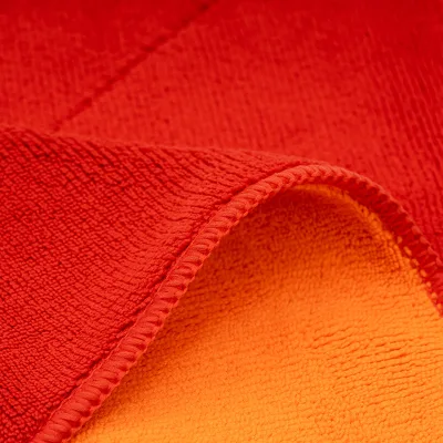 Overlock coral fleece Microfiber Car Wash Towel for Auto Detailing Polishing Cleaning Cloth