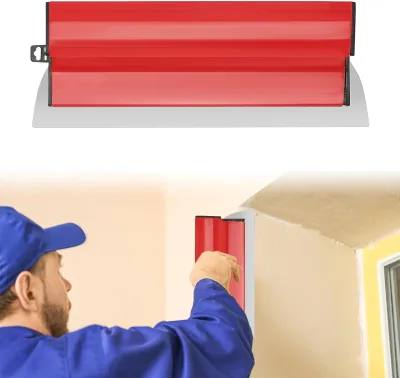 Drywall Skimming Blade Replaceable 0.35/0.5mm Stainless Steel Blade, Drywall Trowel for Gyprock, Drywall and Wall-Boardrd