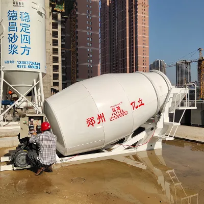 3.0 Cubic Meters Concrete Mixer tank Ready-MixKing Trailers Volumetric Mixer tank