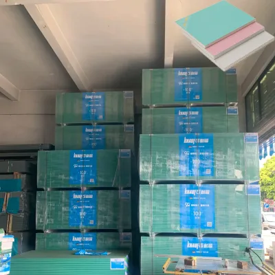Direct Sales 4X8Ft Abuse Resistance Plasterboard 9.5Mm/10.5Mm/12Mm Regular Gypsum Board for Decoration Waterproof Common Feature