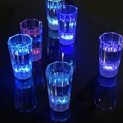 Night Club Accessories Water Sensor Color Changing Shot Glass