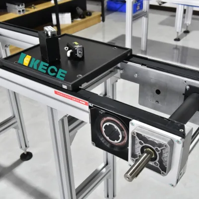 New Customizable Durable Nylon Adjustable Black Pallet Conveyor Belt Assembly 110V/220V/380V 40kg Max Load for Farm Mining