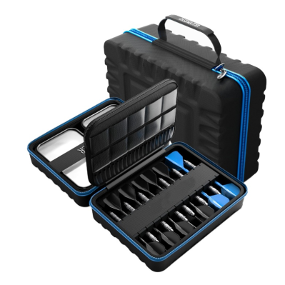 Custom Logo Carrying Case with Shoulder Strap Travel Electronic Accessories Organizer Zipper Bag Pouch Tool Foam Case