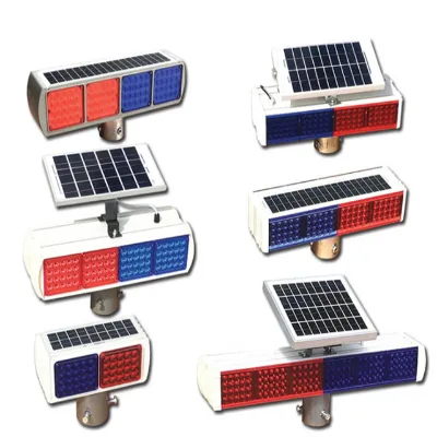10 Years Factory Wholesale Price High Brightness Road Safety Flash Solar Led Traffic Warning Light