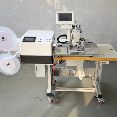 TS-2210-VC-D Automatic Industrial Hook Loop All-in-One Sewing Machine Velcro Hook Prickly Hair Switching Integrated Feeder