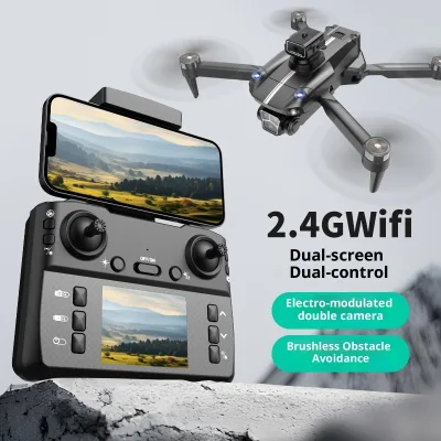 S182MAX Plastic UAV Optical Flow Positioning Remote Control Aircraft Beginner Obstacle Avoidance Hover Training Competitions