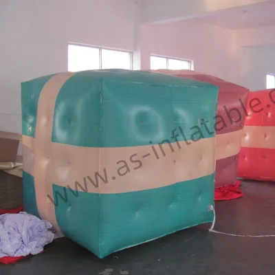 Customize  Inflatable Cube with Helium for Advertising and Decoration