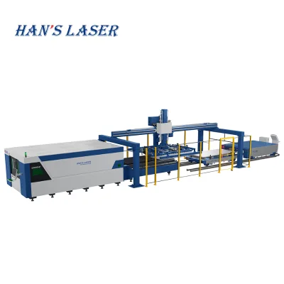 Han's Laser High-Speed Easy to Use Fully Automatic CNC Laser Cutting Machine with PLC Control for Metal Sheet Processing