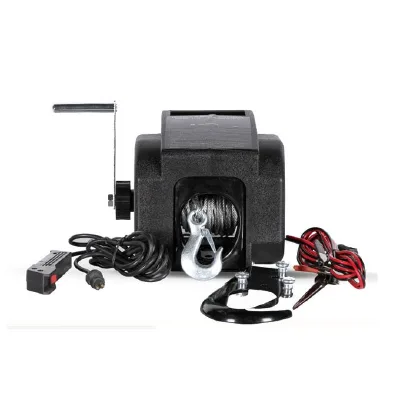 Small Boat 12v Electric Anchor Winch Car Truck ATV Winch GDY-2000lb-B-1