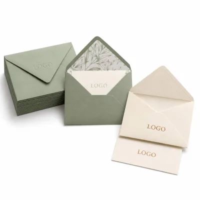 Customized Wedding Invitations A4 Presentation Paper Envelopes with Customized Printing Hot Selling for Celebration