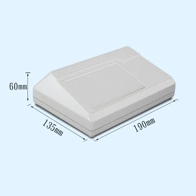 Custom ABS Injection Mold for Desktop PCB Enclosure IP54 Protection Hongfa HF-J-5 Model 190x135x60mm