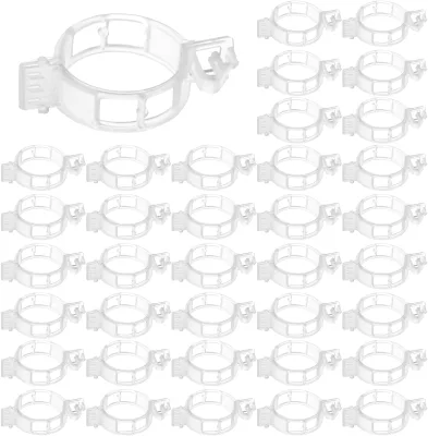100 PCS/Bag Durable High Quality Plant Fixing Clips Tomato Clips Plant Clips for Climbing Plants