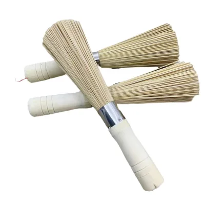 Kitchen Household Dish Brushes Natural Eco Friendly Bamboo Cleaning Dish Bottle Pot Brush With Wooden Handle