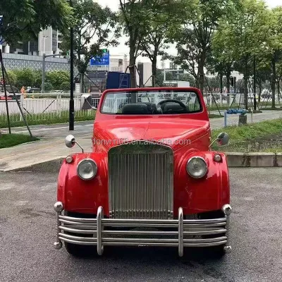 Classic High Quality Many Color Option Electric Four-Wheeled Funeral Car Modern Design Coffin Car Special Transportation