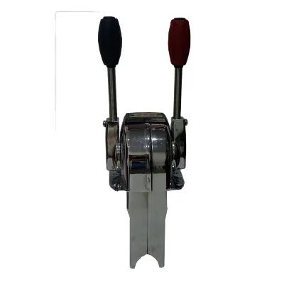 Popular Selling CFB Korean Type Diesel Marine Remote Throttle Control Box Double/Single Lever Kits Aluminum & Zinc Included