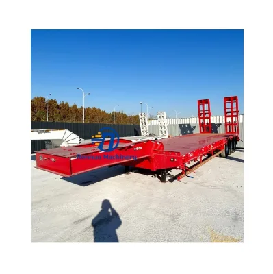 Rennuo Machinery High Operating Efficiency Used Semi Trailer Truck Used Flatbed for Municipal Engineering