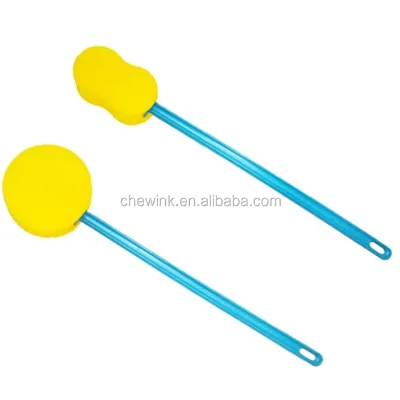 Fixed Angle Shower Handle Bath Sponge Stick 23" Total Length 18" Handle Length OEM Brand Model WP105 TW Personal Care