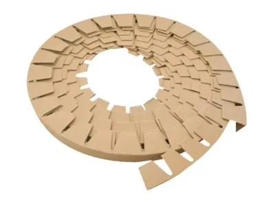 Xumao Brown/White Kraft Paper Edge Protector Anti-Collision Shock Absorption for Paper Cardboard Carg Paper Angle Bead Serrated