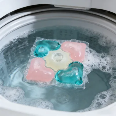 Concentrated Laundry Detergent Pods High Efficiency Stain Removal Laundry Beads Detergent for Washing Machine
