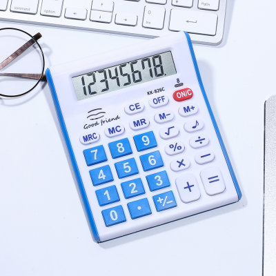School Mall Calculator Electronic Calculator Desktop Solar Financial Calculator with Button Sound