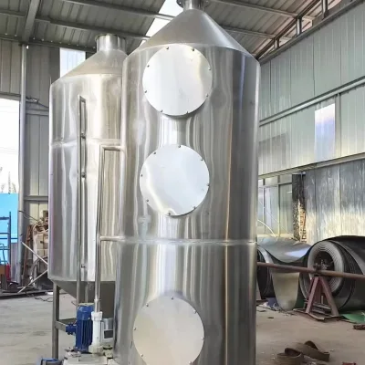 Environmentally Compliant Stainless Steel Wet Scrubber for Chemical/Electroplating/Spraying Exhaust Gas Treatment