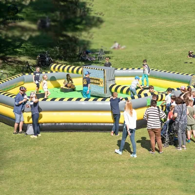 New Crazy Inflatable Eliminator Zone PVC Inflatable Meltdown Game