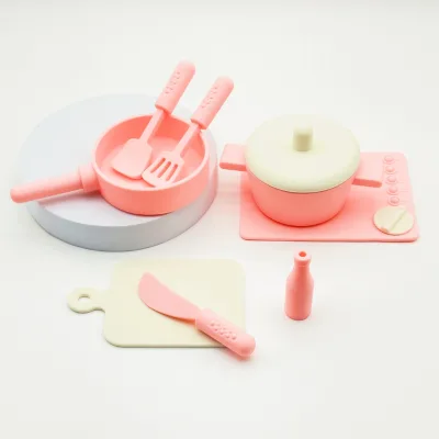 2024 New Design Kitchen & Food Toys Set Pretend Play Happy Kitchen Set Toy
