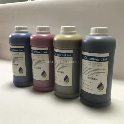 Eco Solvent Ink Specific Pigment Ink Archival Grade Low Solubility  UV Resistant for Outdoor Advertising