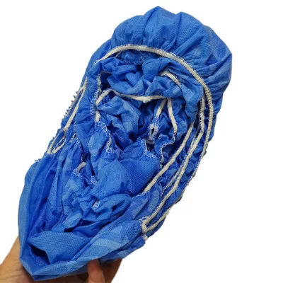 Disposable Non Woven Anti-slip Shoe Cover Elastic Non Woven Protective Dustproof Isolation Shoe Cover