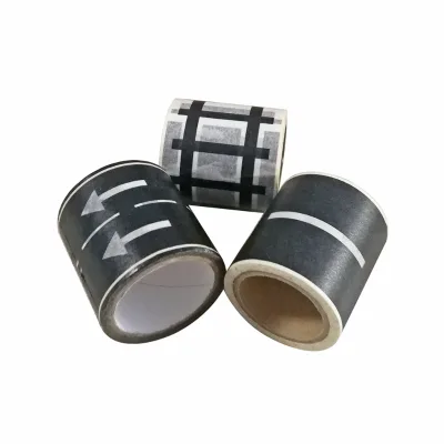 Children's DIY Road Traffic Paper Tape Entertaining Highway Railway Tape Car Track Train Pressure Sensitive Adhesive Masking
