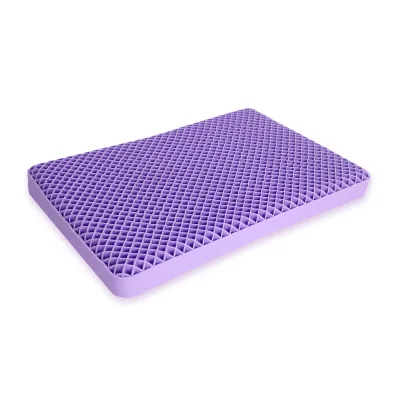 Large Flat TPE Thermoplastic Elastomer Modern Neck Bed Pillow Washable Hypoallergenic Anti Dust Mite