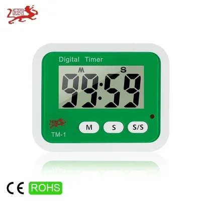 Factory Wholesale Magnetic Digital Loud Alarm Kitchen Timers for Cooking Logo Customized LCD Display Fashionable Home Kitchen