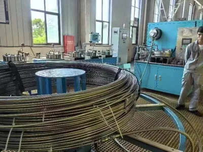 High Precision Tube Coiling Machine with Inverted Structure for Stainless Steel Pipe Processing