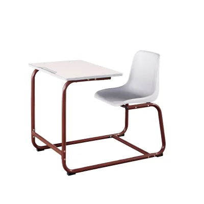 Detachable Single Desk and Chair Classroom Furniture