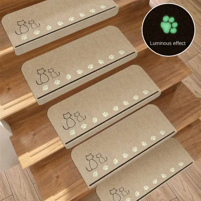 Japanese Style PVC Self-Adhesive Non-Slip Staircase Mat Step Floor Mat Made in China