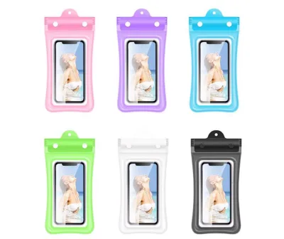 Waterproof Phone Pouch Floating IPX68 Phone Case with Lanyard for iPhone 17/16/15/14/13 Pro Max Dry Bag Large Capacity