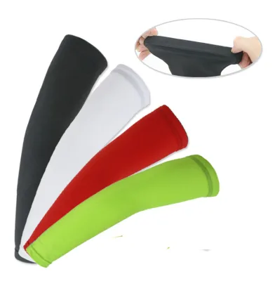Cooling Custom Compression Arm Sleeve Sunscreen Sports Breathable Arm Sleeves Cycling Basketball Anti-UV Protector