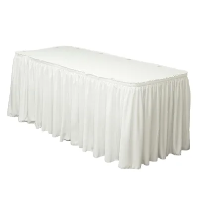 Different Decorative Banquet Table Skirt