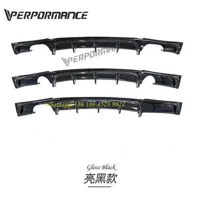 NEW Rear Diffuser for 3S F30 F35 MP Style Rear Lip F30 Diffuser F35 MP Rear Lip Black 2013-2019y