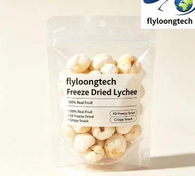 Wholesale Freeze Dried Lychee Whole Pitted FD Fruit No Additives for Food Processing