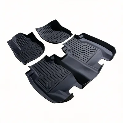Surround 5mm Thickness Black All Weather Waterproof 3d Tpe Custom Car Floor Mat Universal Set for HR-V 2016-2022