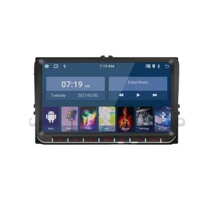 4G 9 Inch Android Car Radio for Volkswagen Passat Jetta Seat Golf Skoda Polo Tiguan Beetle Multimedia Apple CarPlay GPS WiFi