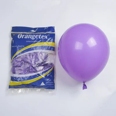 Orangetex 10inch Thick Matte Blue Pink White Transparent Latex Balloon Helium Globos Boy Girl Birthday Party Decoration