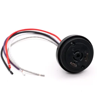 Waterproof Photo Switch Sensor Switch OJ-M713-B 5p Twist Lock Photocell Photo Control Base with Signal Street Light Sensor